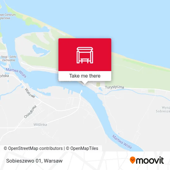Карта Sobieszewo 01
