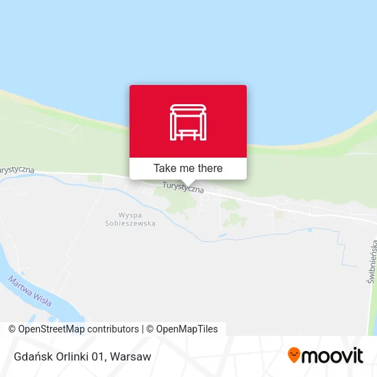 Карта Gdańsk Orlinki 01