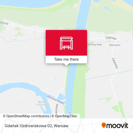 Карта Gdańsk Uzdrowiskowa 02