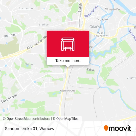 Карта Sandomierska 01