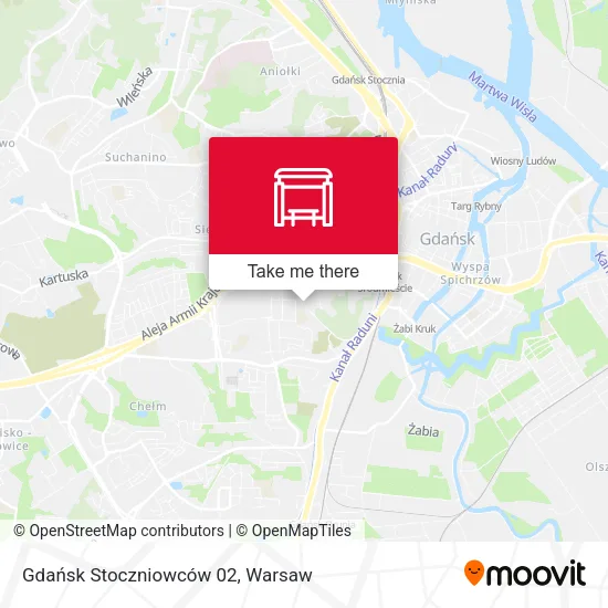 Карта Gdańsk Stoczniowców 02