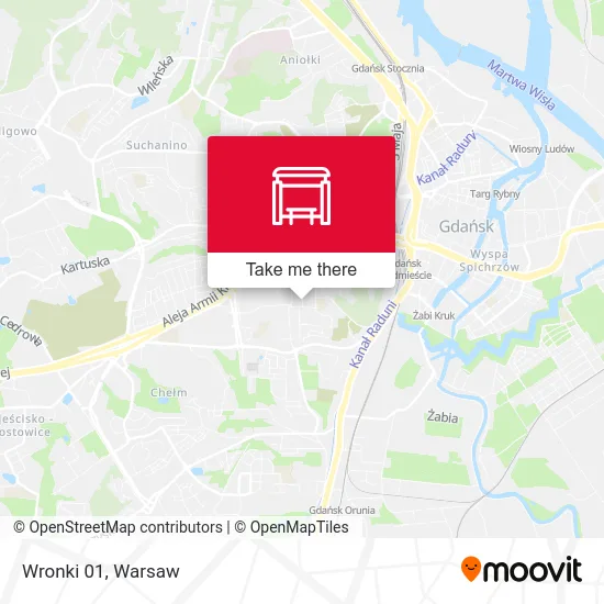 Карта Wronki 01