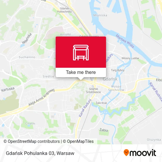 Карта Gdańsk Pohulanka 03