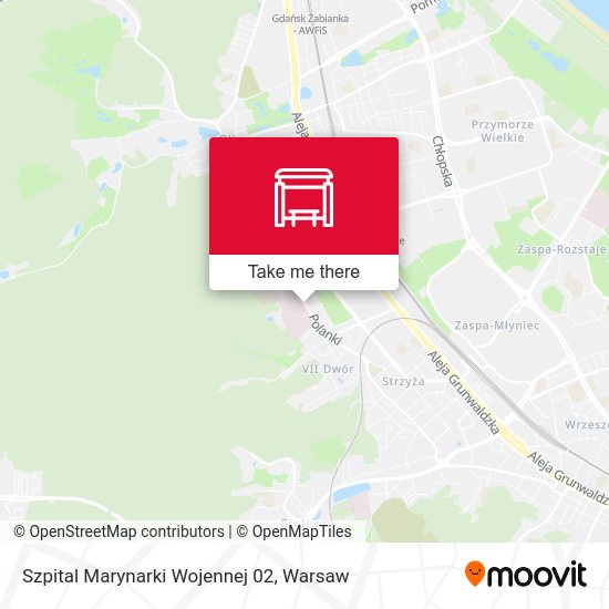 Szpital Marynarki Wojennej 02 map