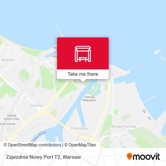 Карта Zajezdnia Nowy Port T2