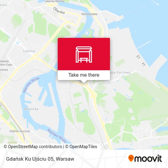 Карта Gdańsk Ku Ujściu 05