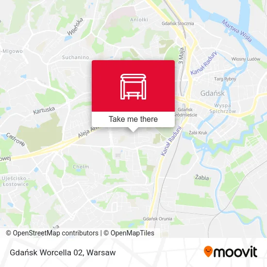 Карта Gdańsk Worcella 02