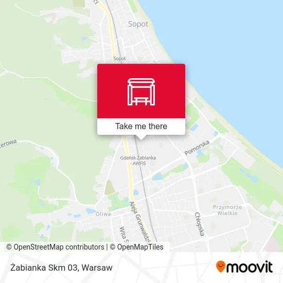 Żabianka Skm 03 map