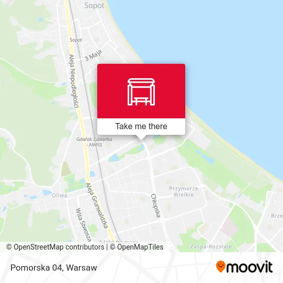 Карта Pomorska 04