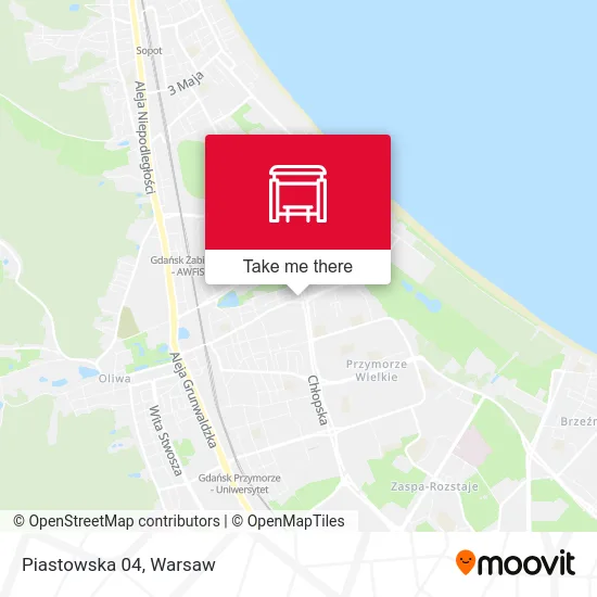 Карта Piastowska 04