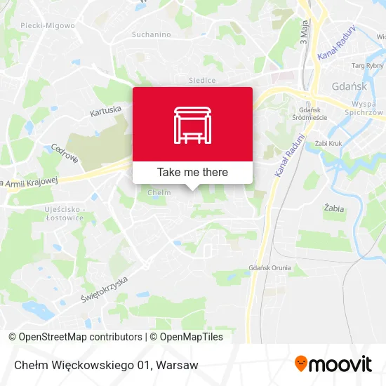 Chełm Więckowskiego 01 map