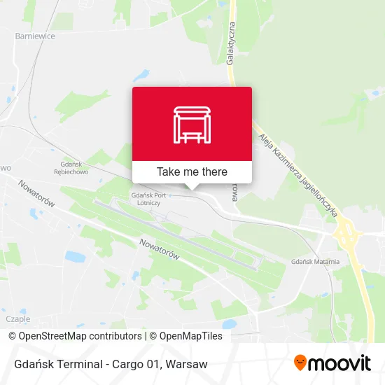 Карта Gdańsk Terminal - Cargo 01