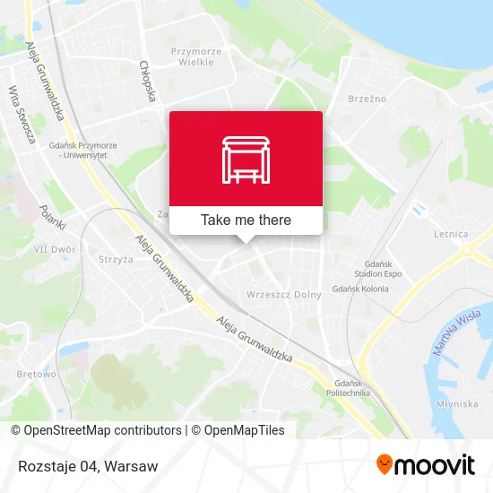 Карта Rozstaje 04