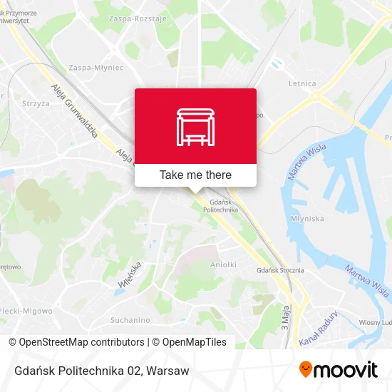 Карта Gdańsk Politechnika 02