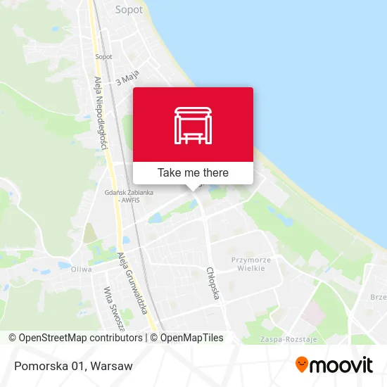 Карта Pomorska 01