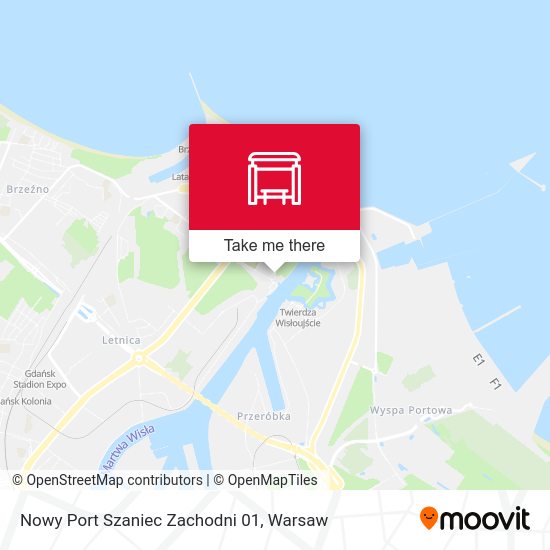 Карта Nowy Port Szaniec Zachodni 01