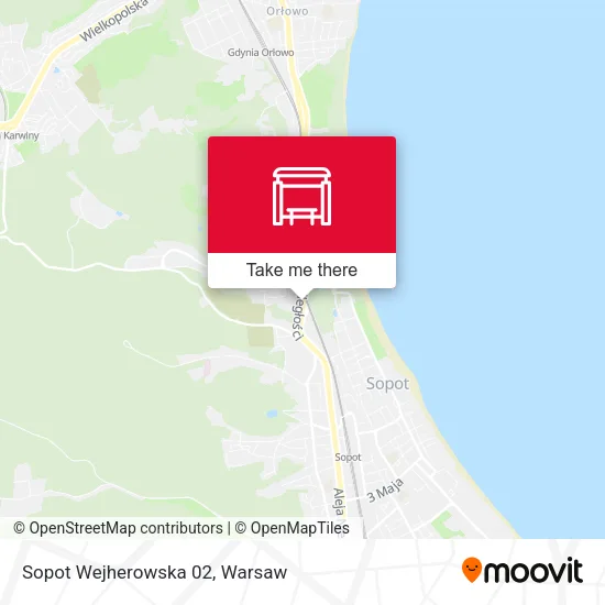 Карта Sopot Wejherowska 02