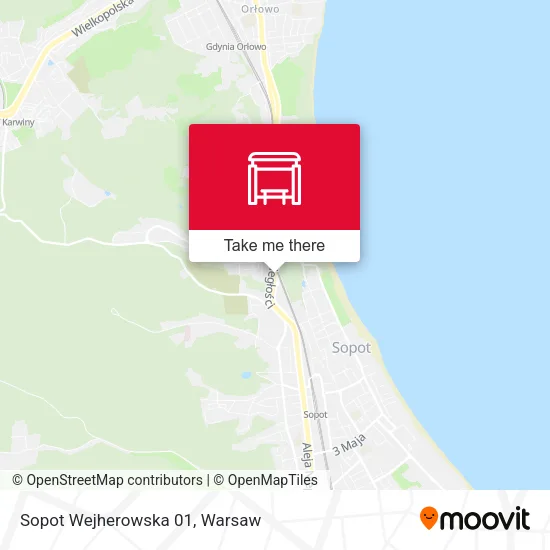 Карта Sopot Wejherowska 01