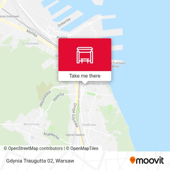 Карта Gdynia Traugutta 02