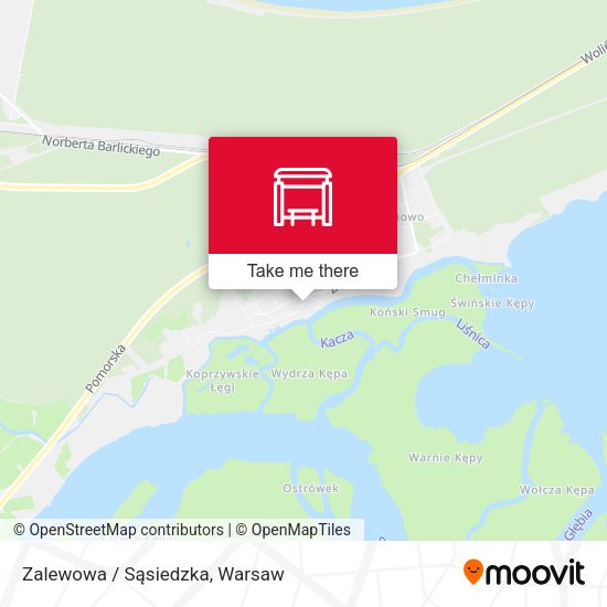 Zalewowa / Sąsiedzka map