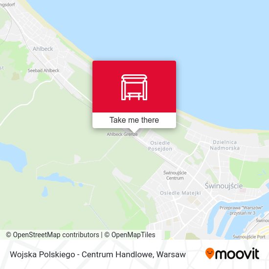 Wojska Polskiego - Centrum Handlowe map