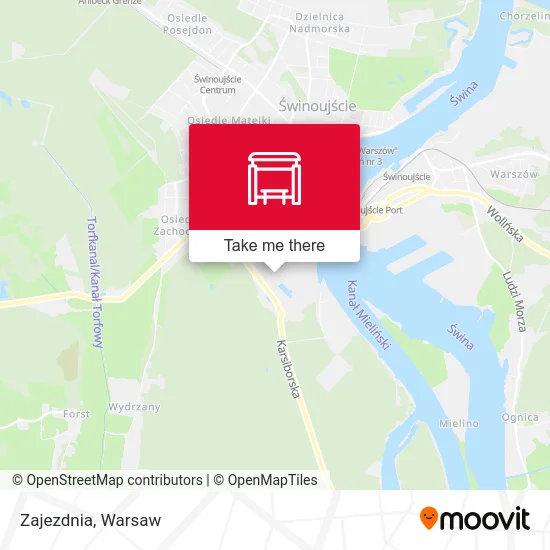 Карта Zajezdnia