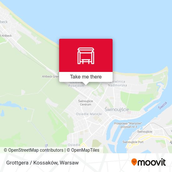 Grottgera / Kossaków map