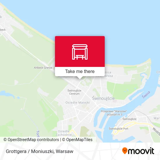 Карта Grottgera / Moniuszki