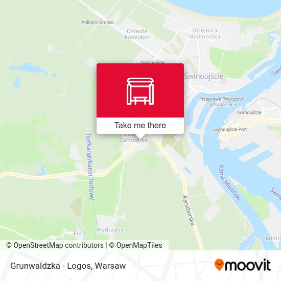 Карта Grunwaldzka - Logos