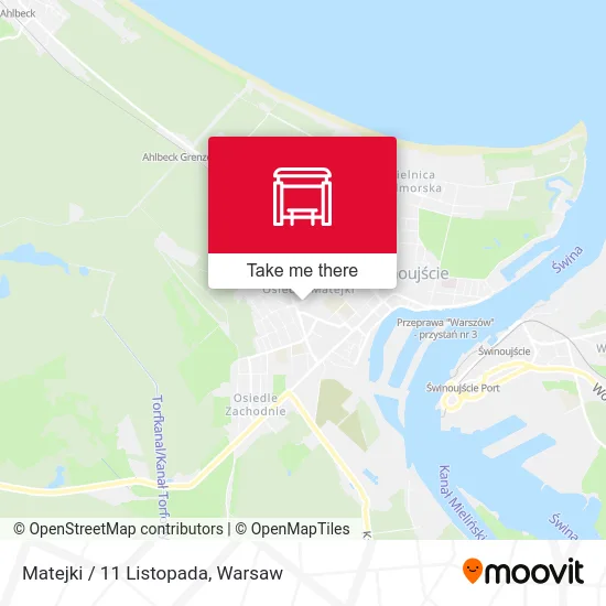 Карта Matejki / 11 Listopada