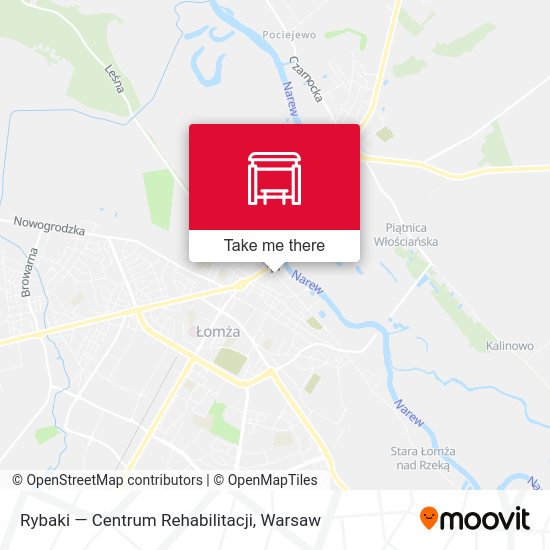 Rybaki — Centrum Rehabilitacji map