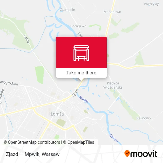 Карта Zjazd — Mpwik