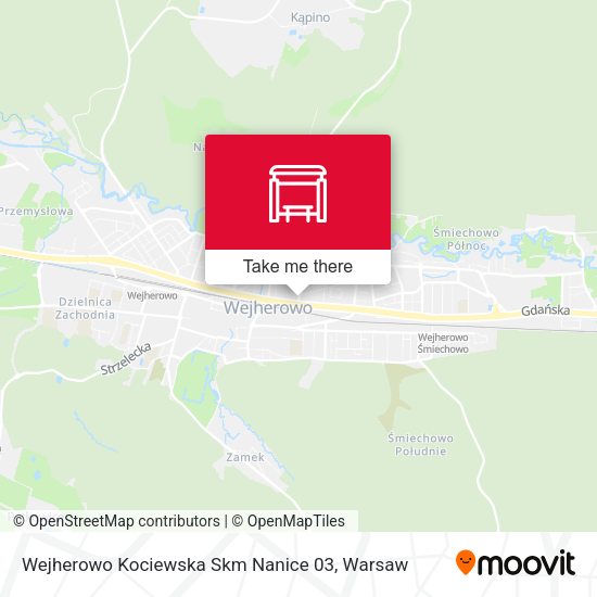 Wejherowo Kociewska Skm Nanice 03 map