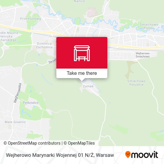 Карта Wejherowo Marynarki Wojennej 01 N / Ż