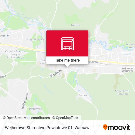 Wejherowo Starostwo Powiatowe 01 map