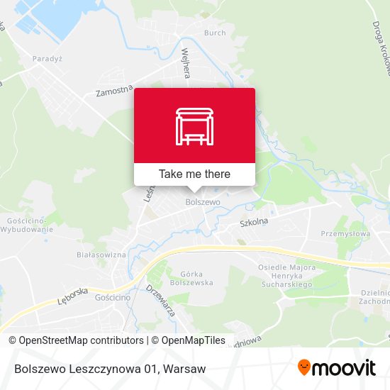 Bolszewo Leszczynowa 01 map