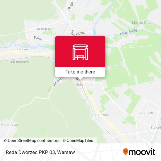 Карта Reda Dworzec PKP 03