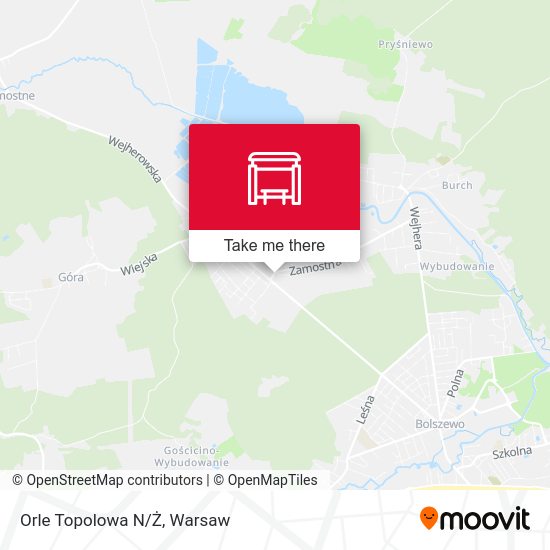 Orle Topolowa N/Ż map