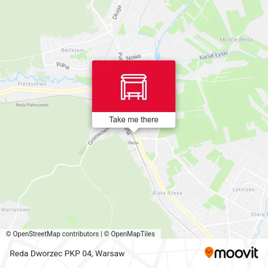 Карта Reda Dworzec PKP 04