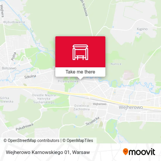Карта Wejherowo Karnowskiego 01