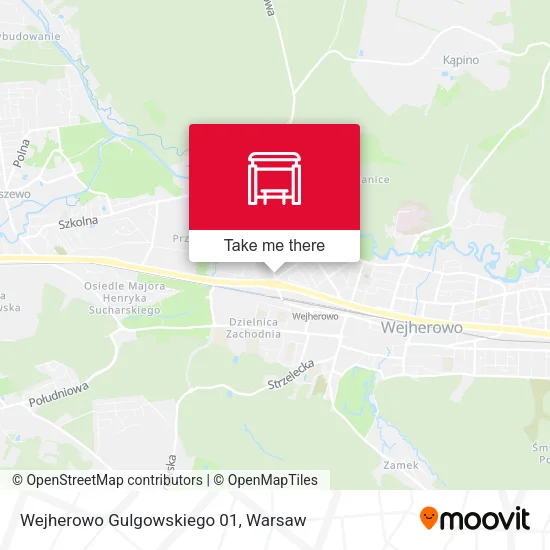 Карта Wejherowo Gulgowskiego 01