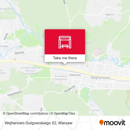 Карта Wejherowo Gulgowskiego 02