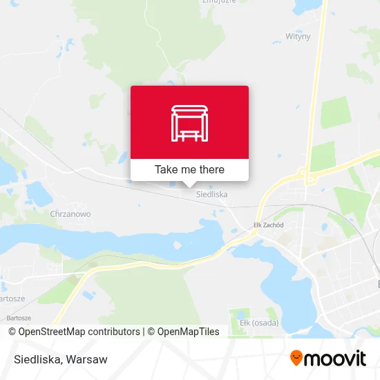 Siedliska map