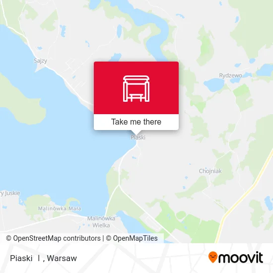 Карта Piaski Ⅰ