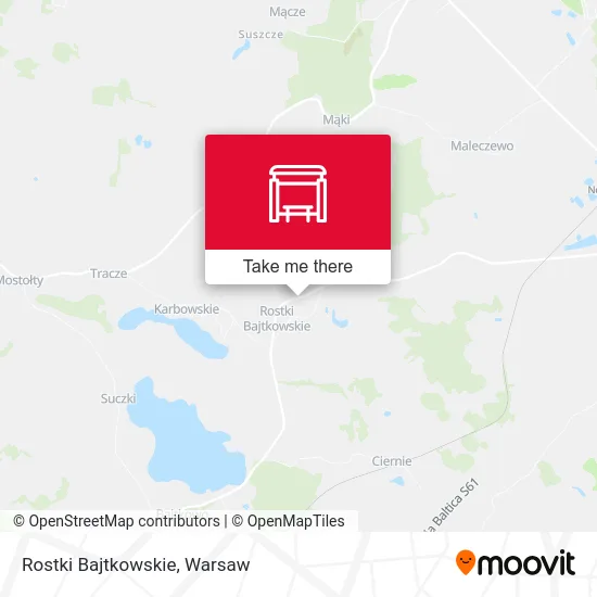 Rostki Bajtkowskie map