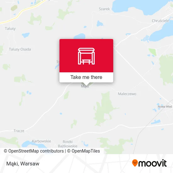 Карта Mąki