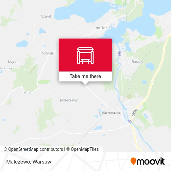 Карта Malczewo