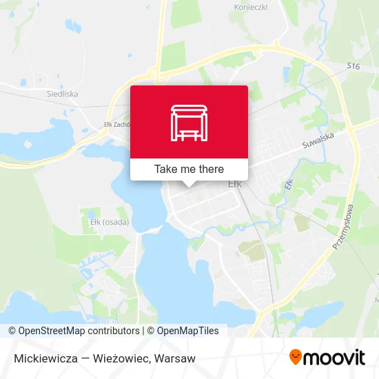 Карта Mickiewicza — Wieżowiec