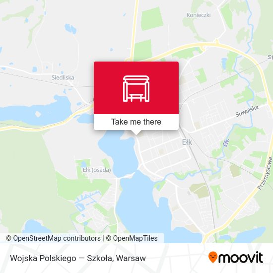 Wojska Polskiego — Szkoła map