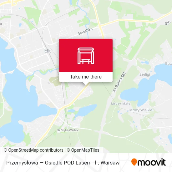 Przemysłowa — Osiedle POD Lasem Ⅰ map